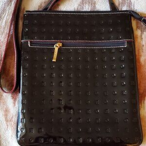 Arcadia Patent Leather crossbody bag